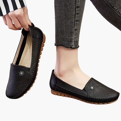Damen Komfort-Loafer für Alltag und Freizeit – Bequeme Mokassin-Slipper mit flexiblem Laufsohle
