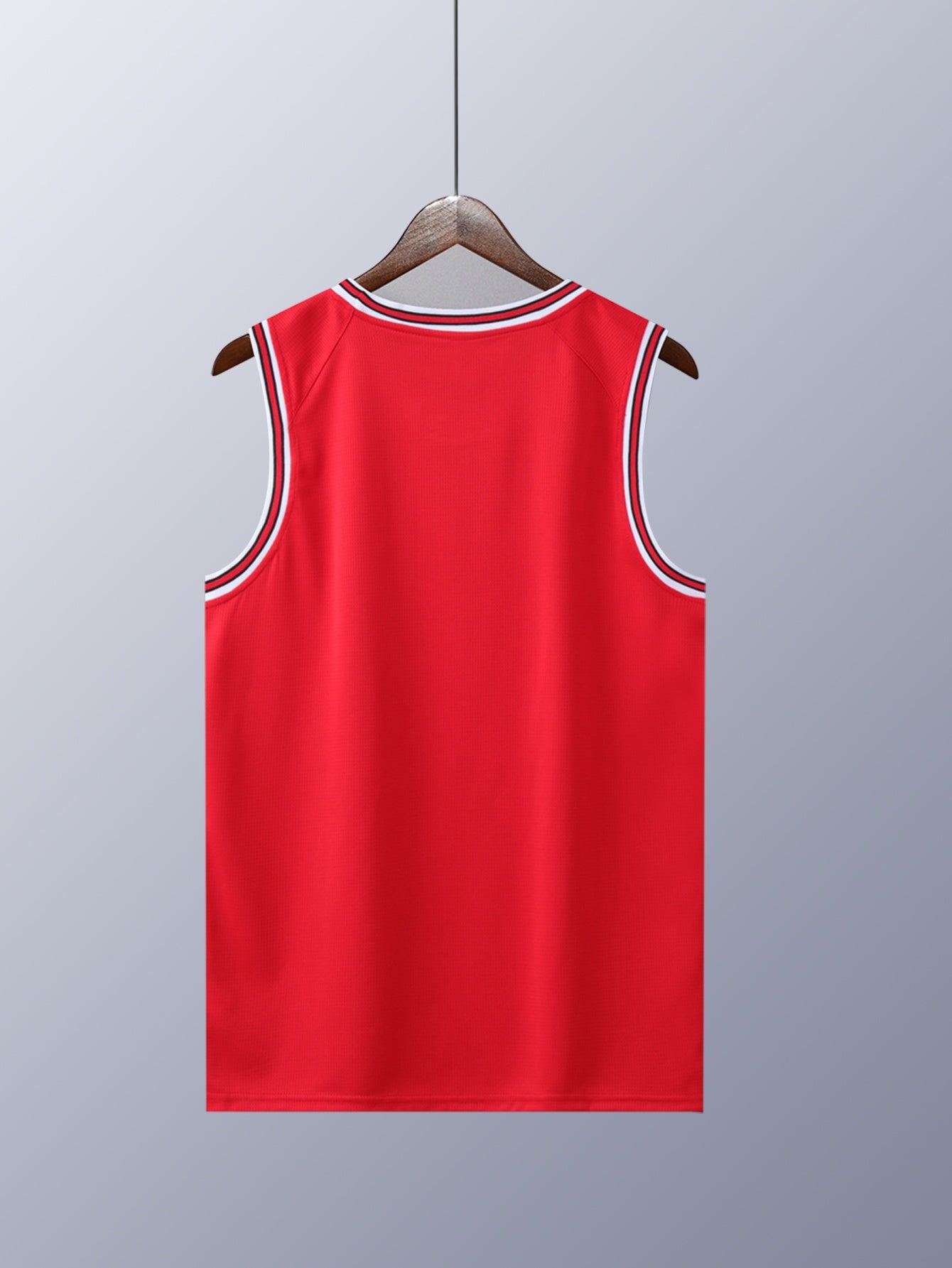 Heren Basketbalshirt Set Vintage Stijl – Sportief Tanktop voor Training & Vrije Tijd