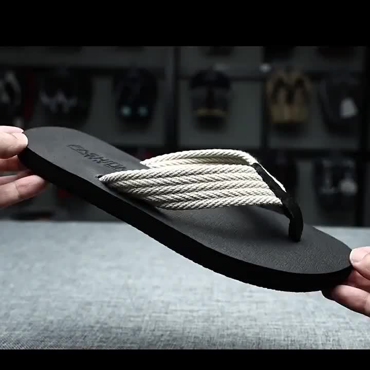Herre flip-flops sandaler for fritid og utendørs – Komfortable sommersko