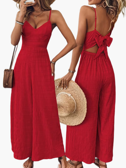 Mono elegante de mujer con tirantes finos para primavera y verano – Perfecto para tiempo libre y vacaciones