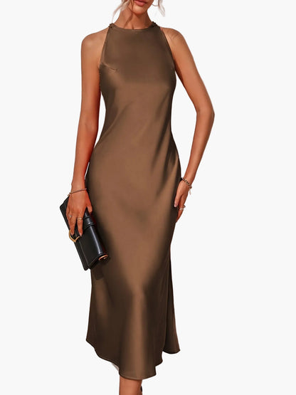 Damen Elegantes Midikleid für Frühling und Sommer – Zeitloses Tunika-Design für festliche Anlässe