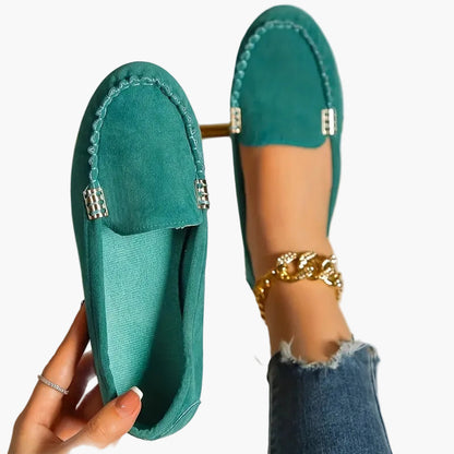 Damskie mokasyny wsuwane wygodne buty na co dzień – elegancki styl loafer do codziennego użytku i do biura