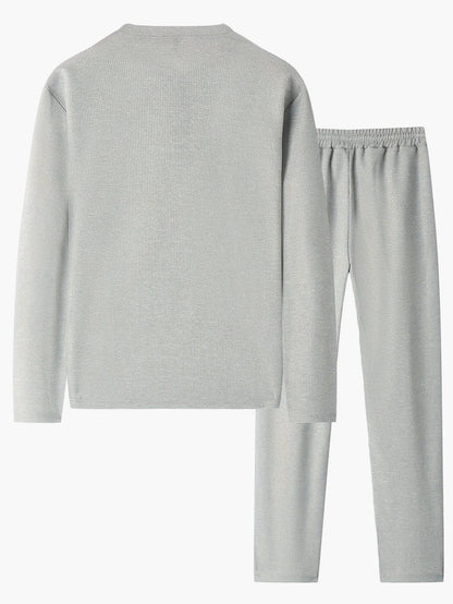 Męski nowoczesny zestaw dresowy na co dzień i sport – minimalistyczny dres