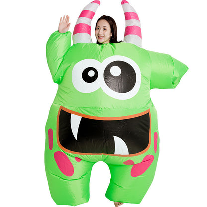 Costume Halloween enfant extraterrestre gonflable avec OVNI – Costume alien amusant pour fête d’Halloween & carnaval