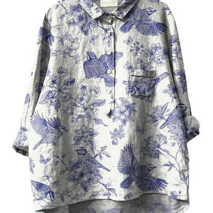 Rachael – Camicia da donna stile cardigan europeo e americano