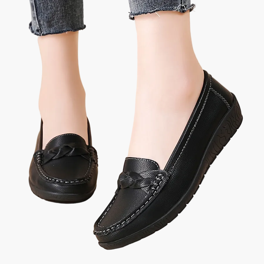 Damskie wygodne mokasyny na co dzień i na czas wolny – styl penny loafer