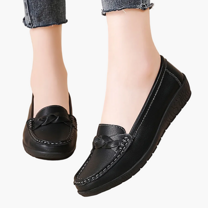 Damskie wygodne mokasyny na co dzień i na czas wolny – styl penny loafer