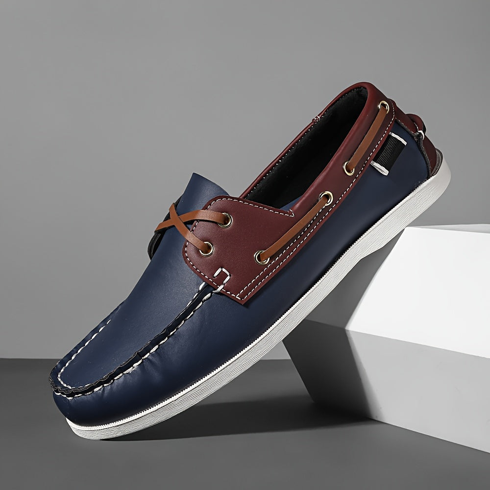 Męskie mokasyny żeglarskie na co dzień i do pracy – klasyczne mokasynowe mokasyny typu slip-on
