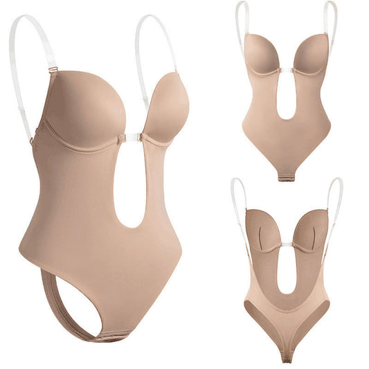 Dam shaping-body med push-up-bh och justerbara band – Figurformande underkläder, sömlös, för speciella tillfällen