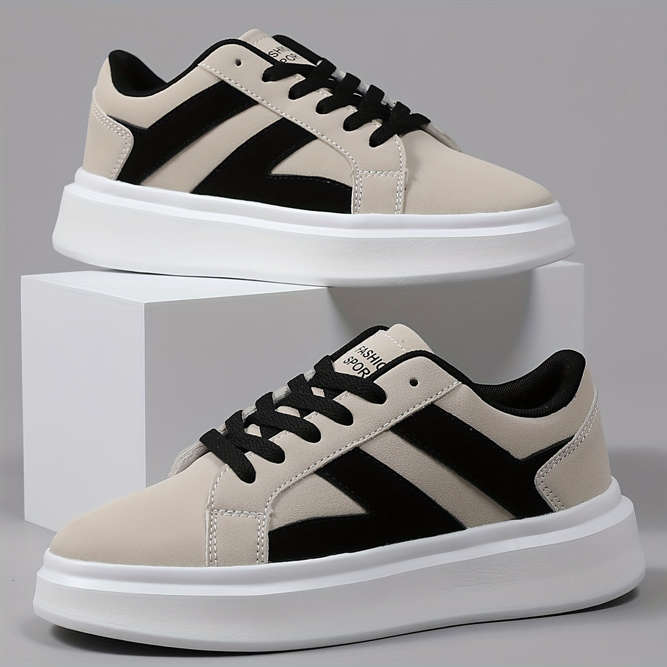 Męskie sneakersy streetstyle niskie urban platforma buty rekreacyjne
