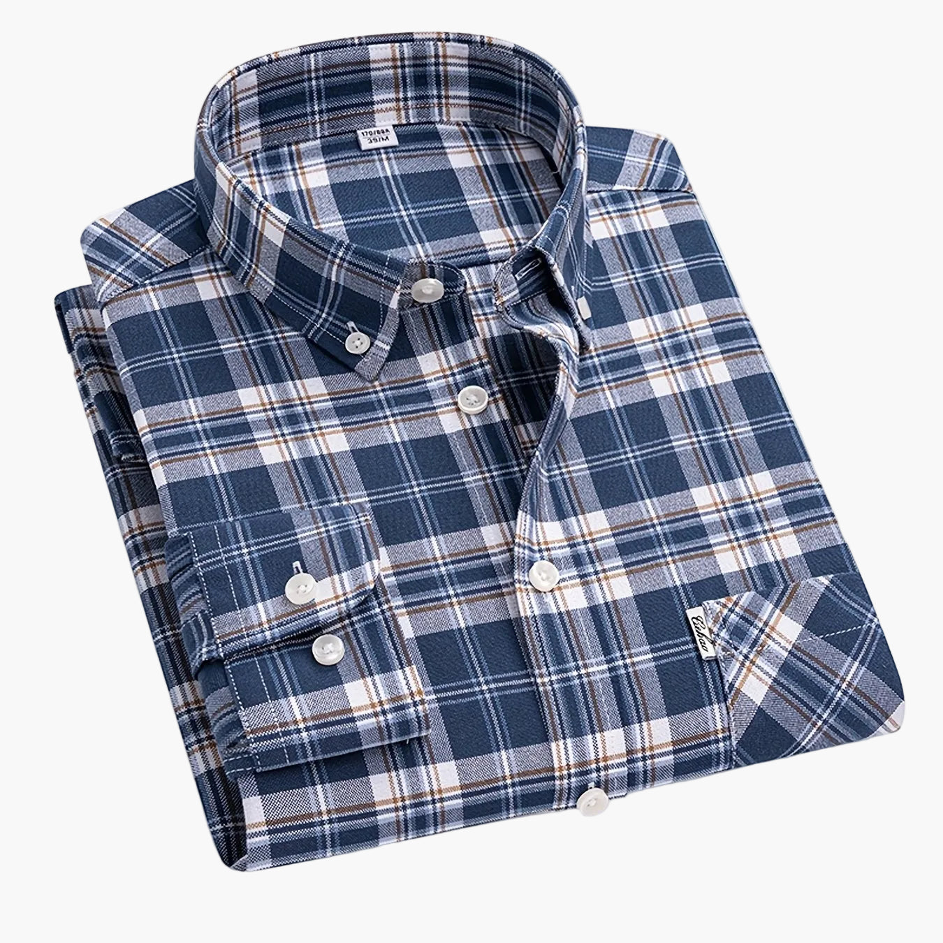 Herren Freizeithemd Kariert Langarm Modern Regular Fit – Stilvolles Hemd für Alltag & Büro