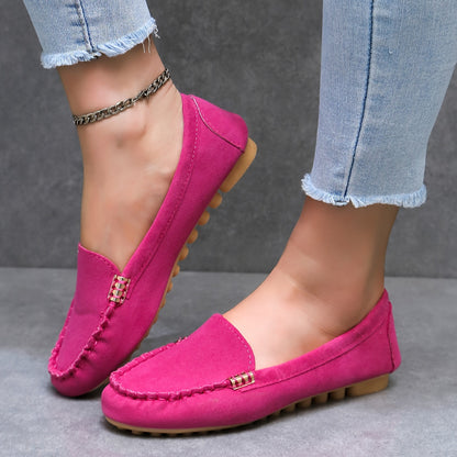 Damen Mokassin Loafer – Bequeme Freizeitschuhe für Alltag und Büro