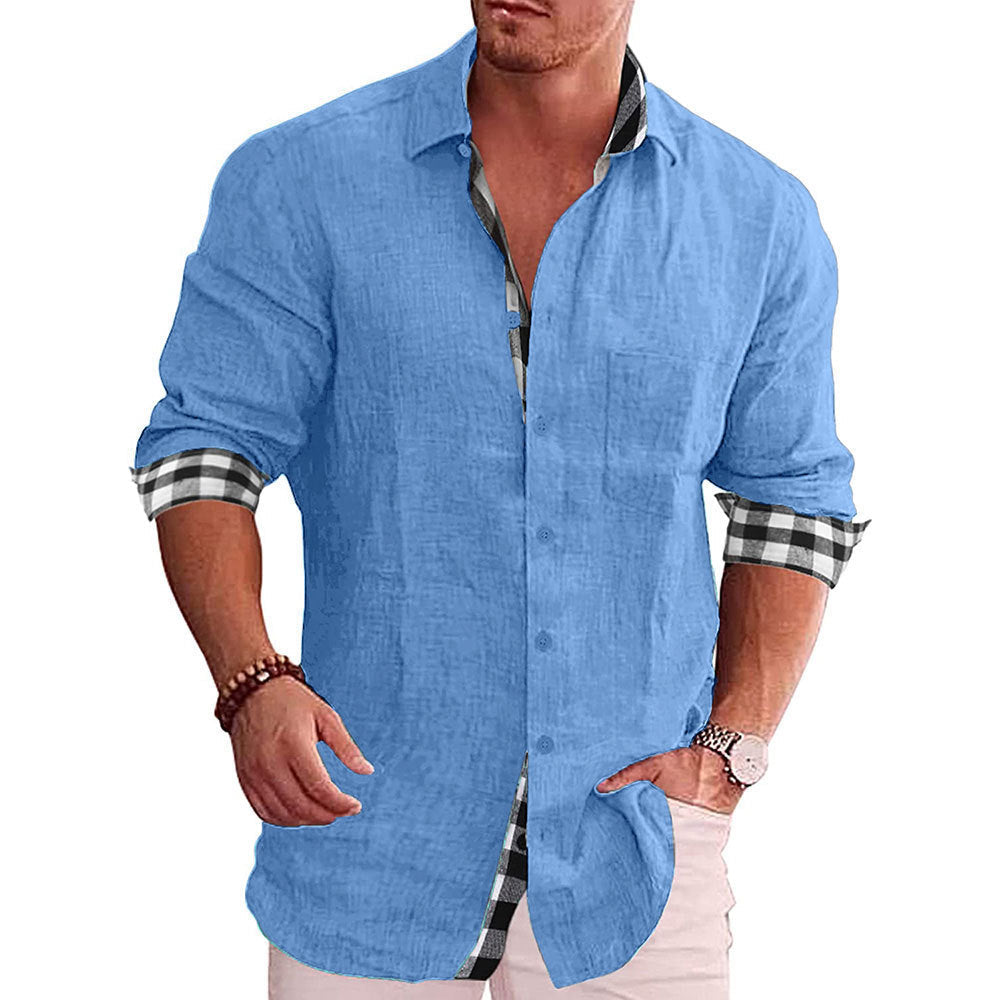 Clifford – Lange herenoverhemd in casual stijl