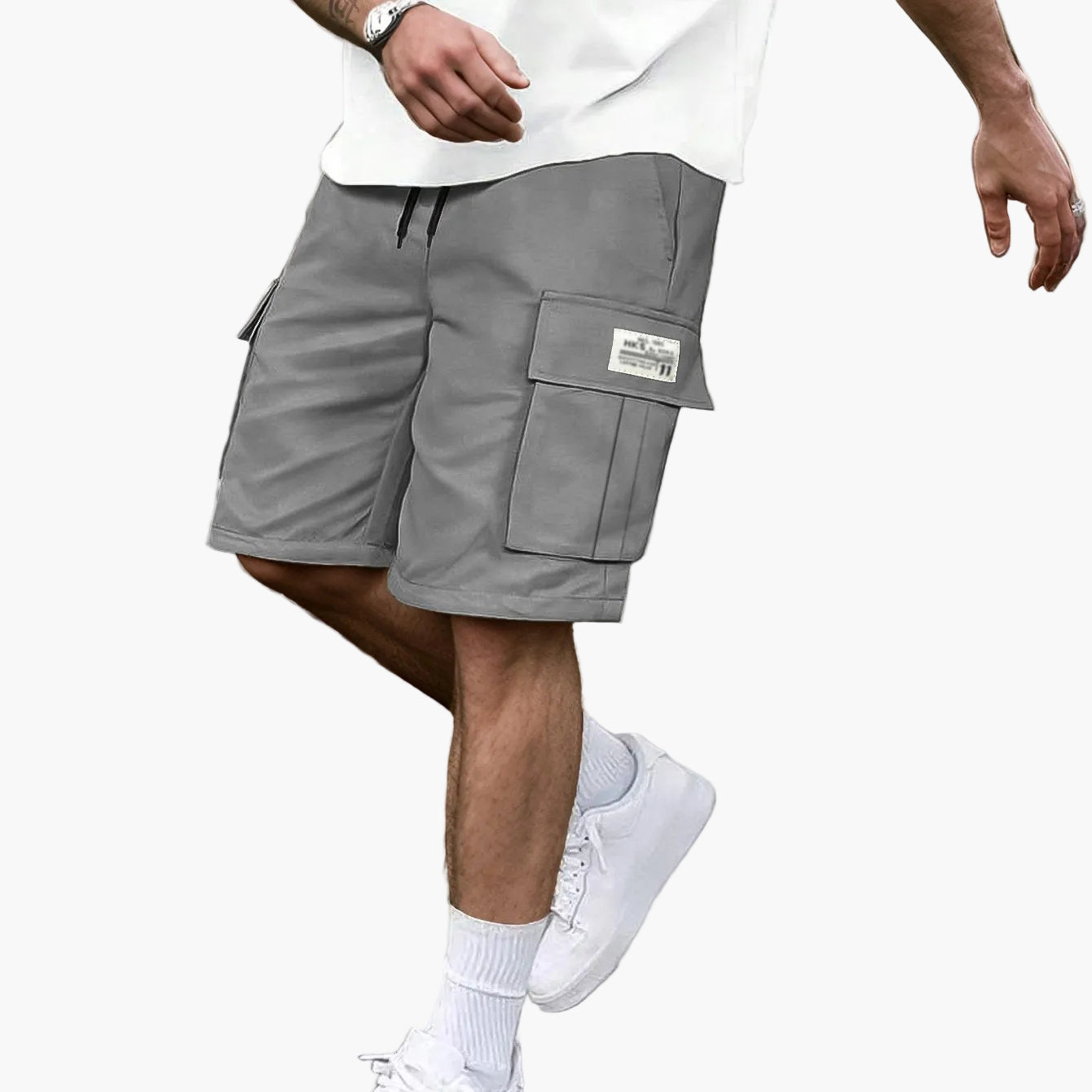Herren Cargo Shorts mit Taschen – Lässige Streetwear Kurze Hose für Alltag und Freizeit