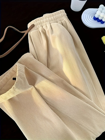 Pantaloni da jogging plissettati da uomo Modern Fit comodo – Stile urbano e comfort per tutti i giorni e il tempo libero