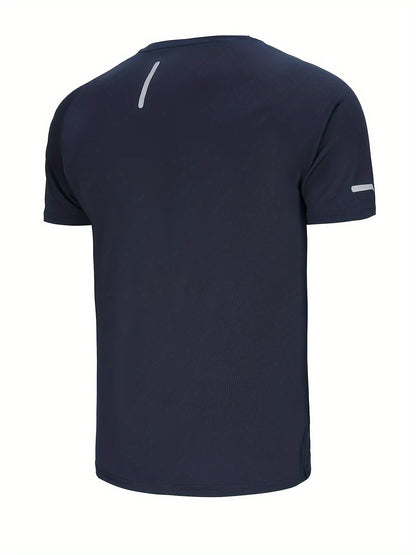 Herr Sport T-shirt kortärmad regular fit för träning och utomhusaktiviteter