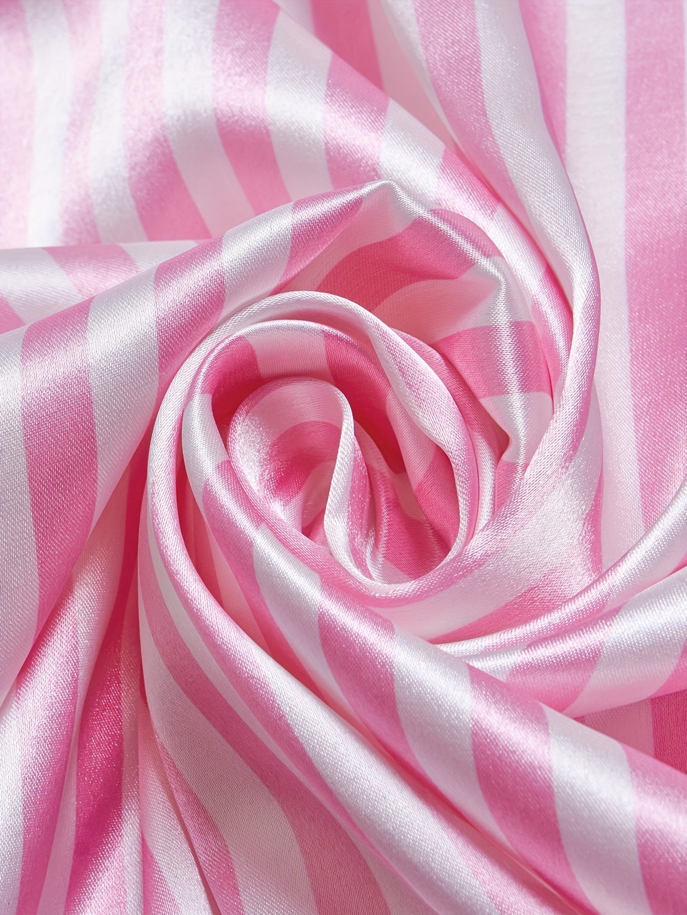 Set pigiama donna manica corta con righe e abbottonatura – Set comodo di biancheria da notte estiva