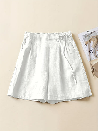 Shorts femme au style décontracté pour le quotidien et les loisirs