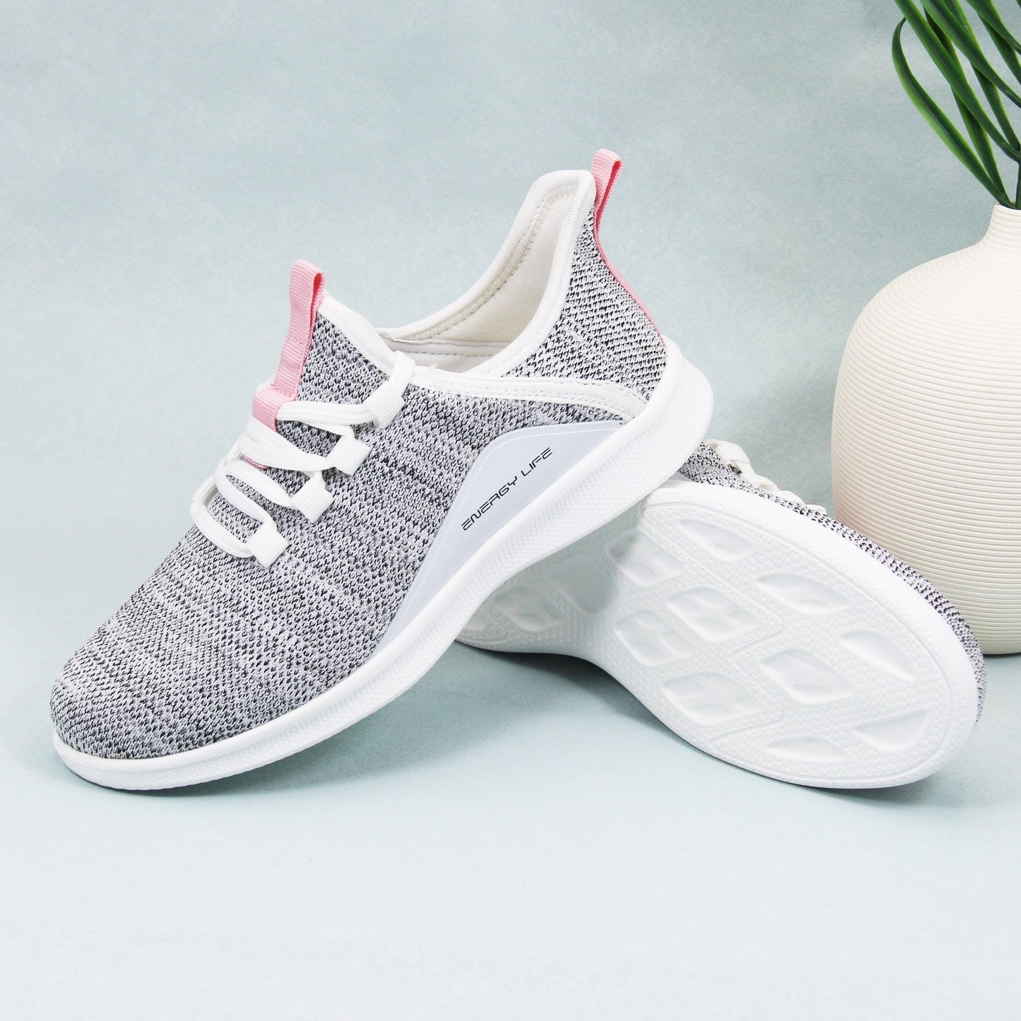 Damsneaker med komfort i slip-in-stil för fritid och vardag