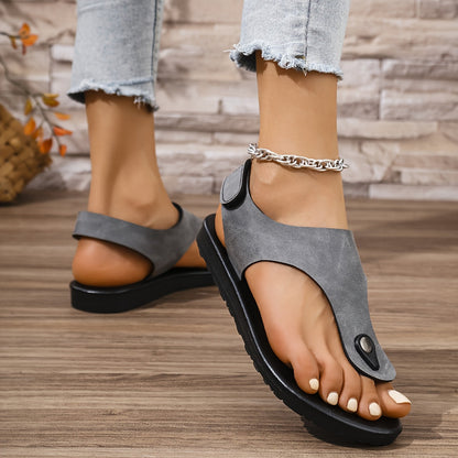 Damen Zehentrenner Sandalen – Modische Sommer-Sandalen für Alltag und Freizeit