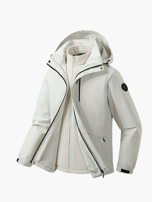 Giacca softshell casual da uomo con cappuccio – Giacca versatile per tutti i giorni e tempo libero