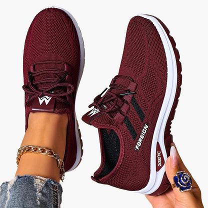 Dames Sneakers Vrijetijdsschoenen Sportschoenen Comfort Licht Ademend Hardlopen