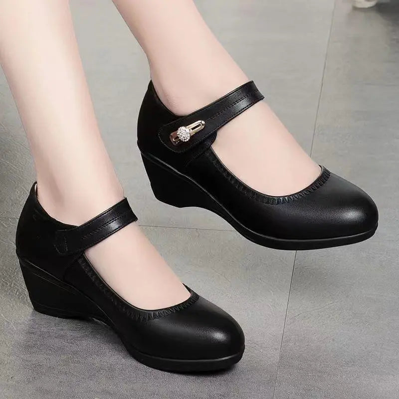 Lydia | Mary Jane-schoenen met sleehak voor dames