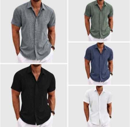 Joe – T-shirt homme décontracté uni