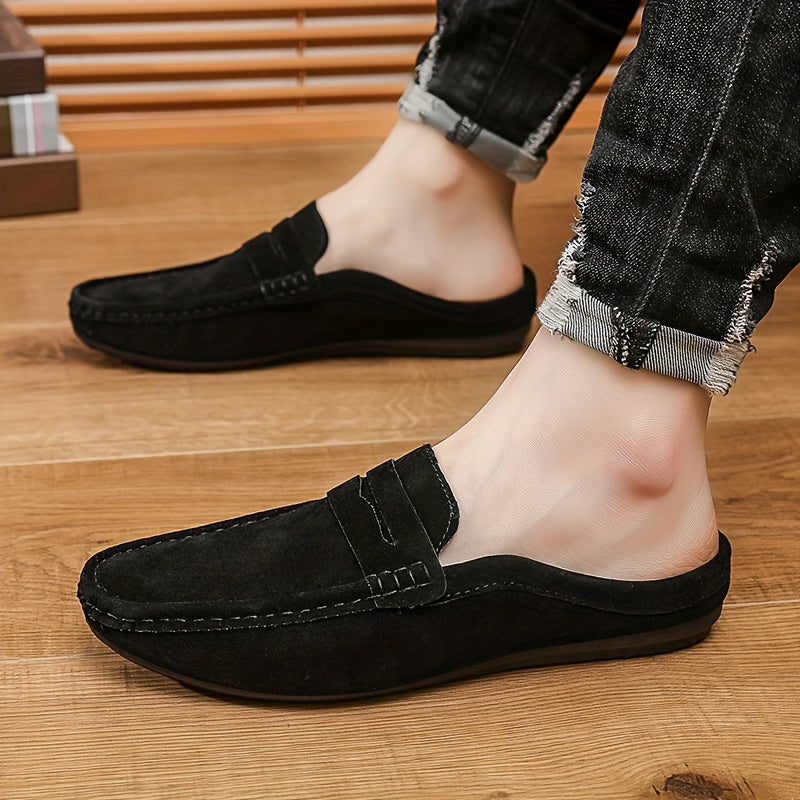 Mocassins slip-on pour hommes pour loisirs et quotidien – Pantoufles confortables au look moderne