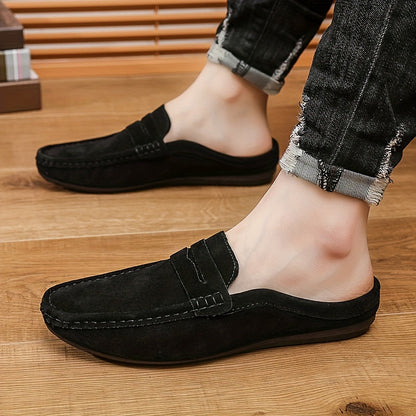 Mocassins slip-on pour hommes pour loisirs et quotidien – Pantoufles confortables au look moderne