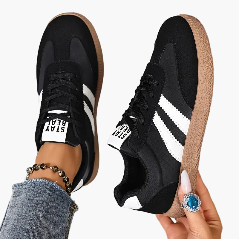 Dame Retro Sneakers Hverdag Street Style Fritidssko