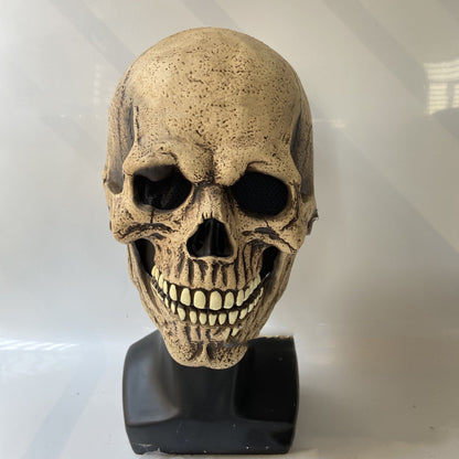 Halloween Skräckmask för vuxna – Skrämmande clownansiktsmask för kostym & dekoration