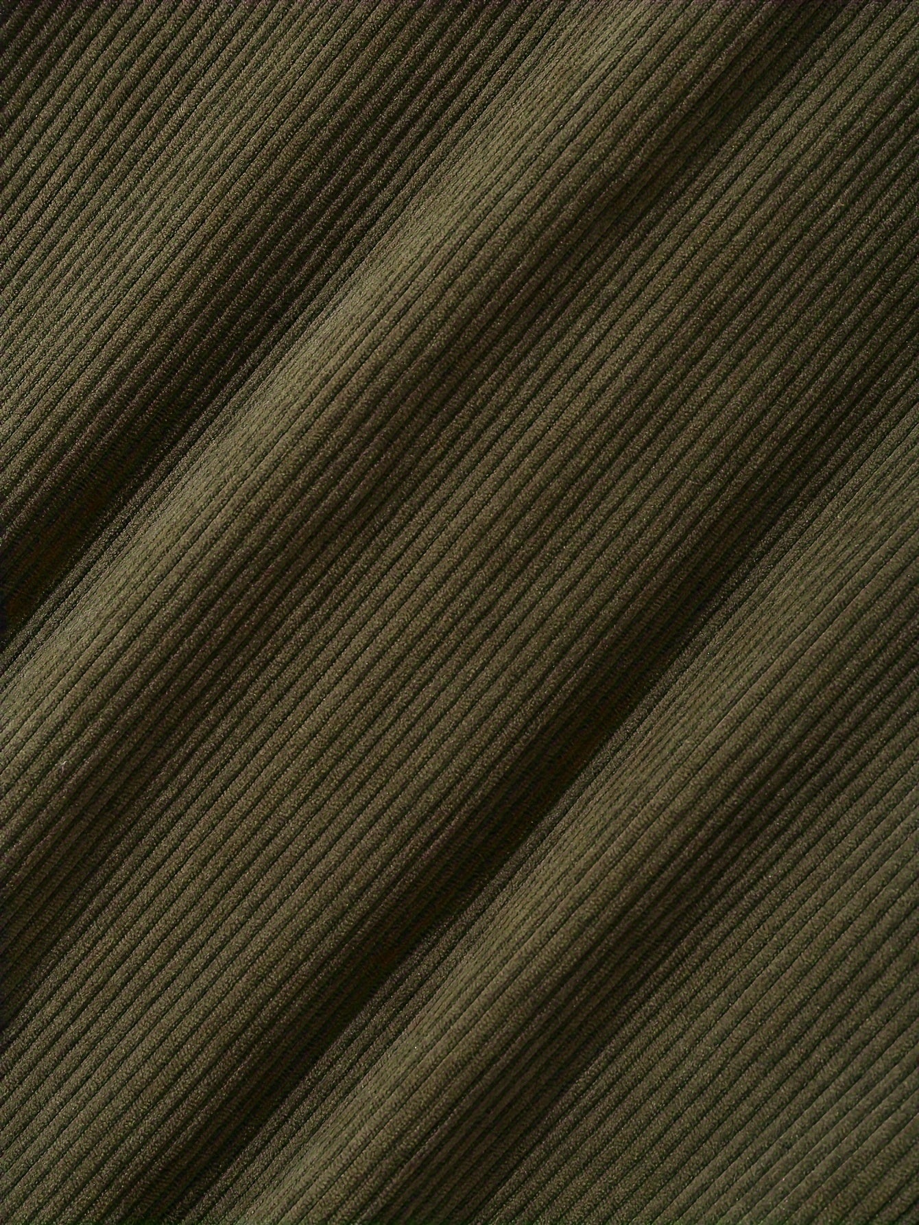 Heren patchworkcorduroy overhemd met lange mouwen, overshirt, bruin beige olijfgroen