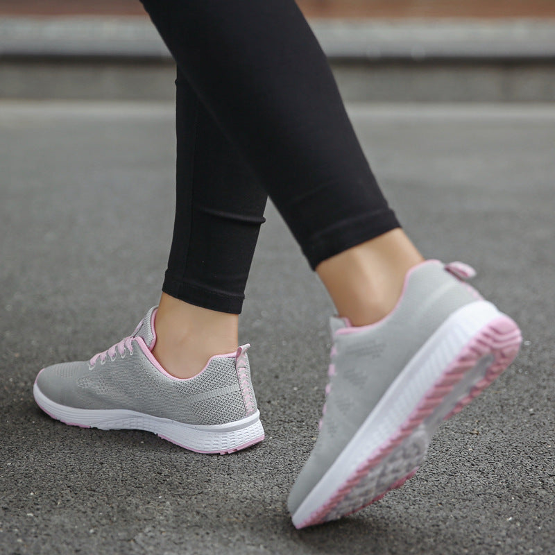 Chaussures de course respirantes et confortables pour femmes – Baskets de loisirs sportives