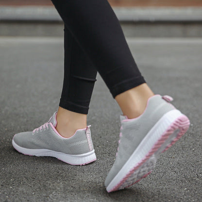 Chaussures de course respirantes et confortables pour femmes – Baskets de loisirs sportives