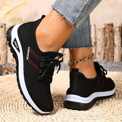 Dames Sneakers Vrijetijdsschoenen Sportschoenen Comfort Licht Ademend Hardlopen