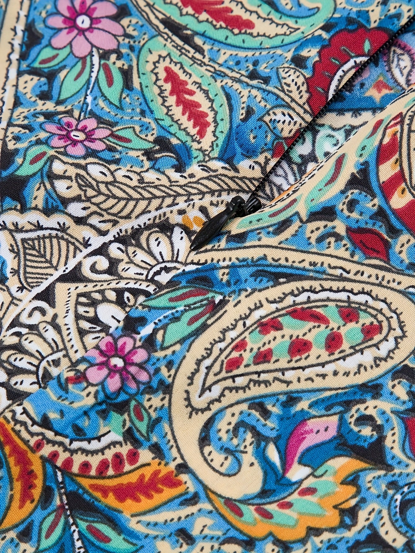 Abito a portafoglio da donna in elegante stile boho per estate e tempo libero
