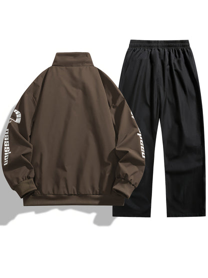 Unisex Trainingsanzug Set mit Racing-Design - Jacke & Hose