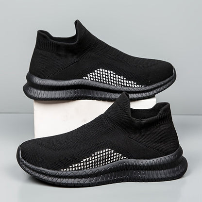 Sneaker Slip-On Uomo Stile Street Scarpe Tempo Libero