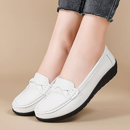 Damskie wygodne mokasyny na co dzień i na czas wolny – styl penny loafer