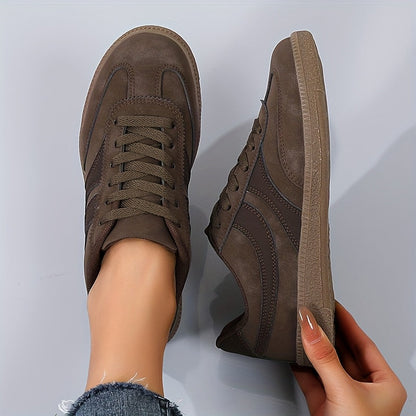 Damen Vintage Sneaker Casual Sportlich Alltag