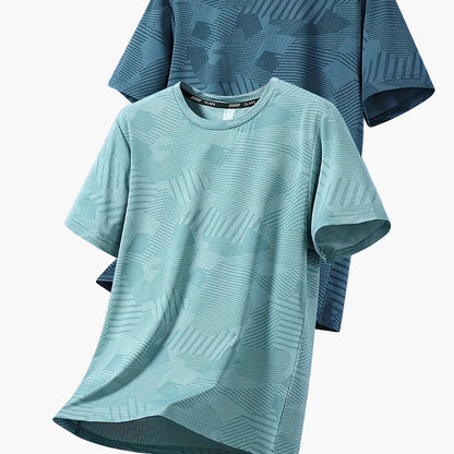 Herren Funktionsshirt Kurzarm – Atmungsaktiv & Lässig für Freizeit und Sport