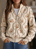 Persephone | Vest voor dames met bloemenprint