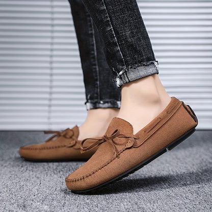 Herre Mokassiner Slip-On Komfortable Fritidssko til Hverdag og Kontor