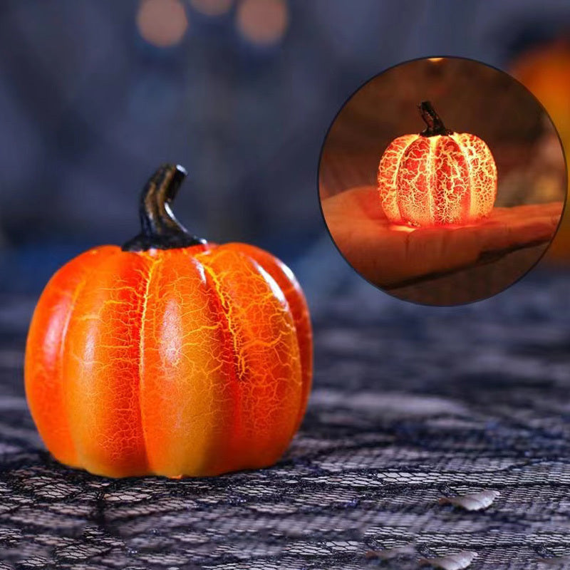 Lanterna LED Zucca Halloween – Decorazione Autunnale Luminosa e Atmosferica per Feste e Costumi di Halloween