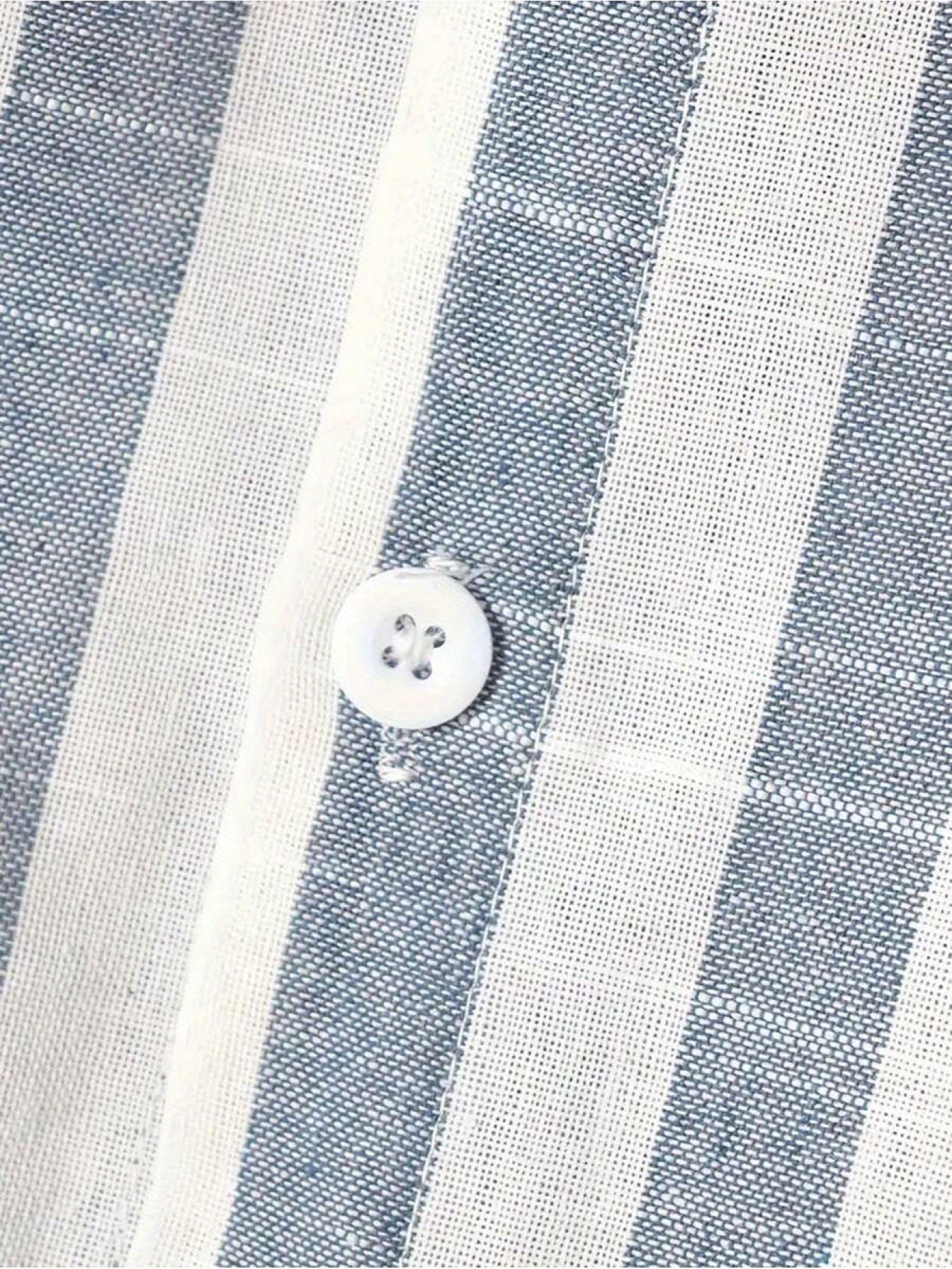 Herre fritidsskjorte med vertikalt stripemønster – stilfull langermet skjorte for hverdag og ferie