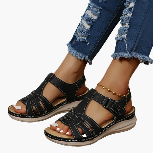Damen Bequeme Orthopädische Sandalen für Alltag und Spaziergänge