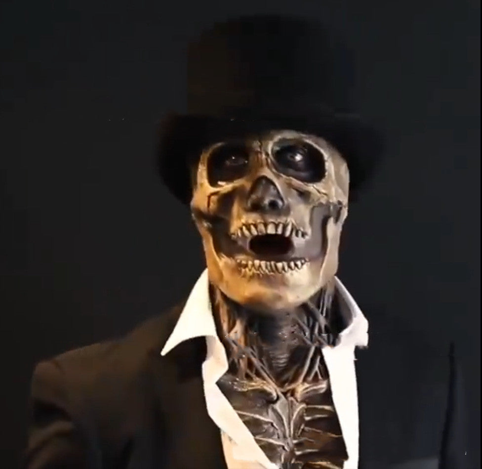 Halloween Skräckmask för vuxna – Skrämmande clownansiktsmask för kostym & dekoration