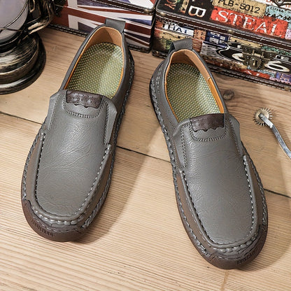 Herren slip-on fritidsskor – bekväma mokassin-slip-ins för vardag och kontor