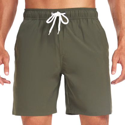 Herrebadeshorts med inderlomme – Sportslige badeshorts til strand og fritid